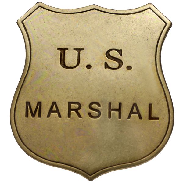 U.S. marshall badge